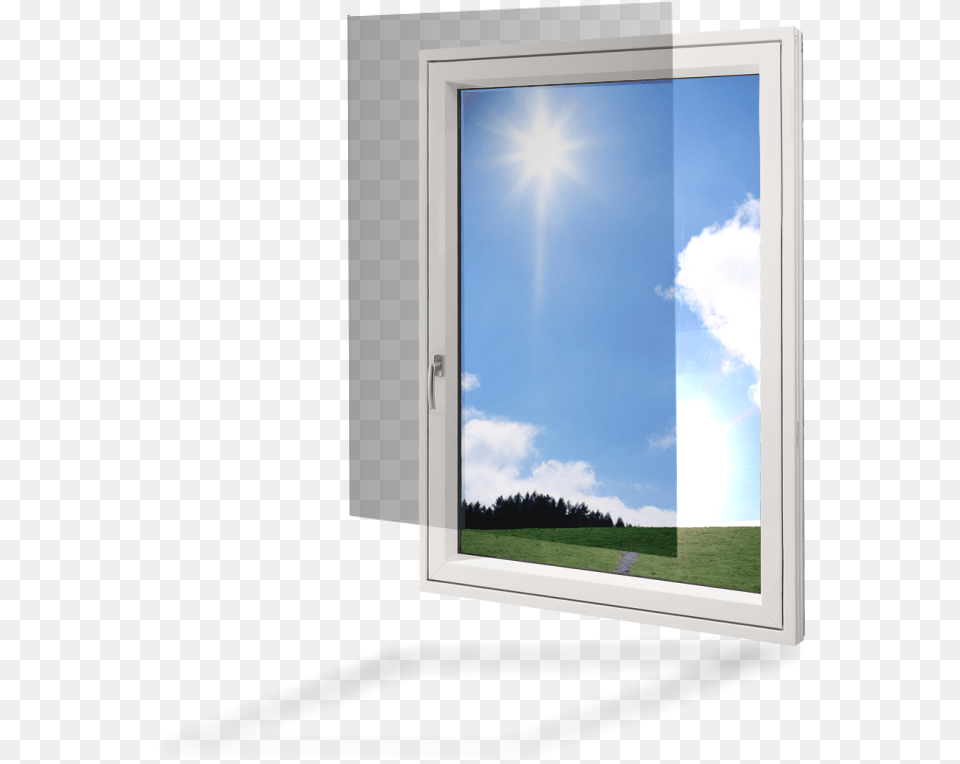 Tinted Glass Film For Windows, Nature, Outdoors, Sky, Window Free Png Download