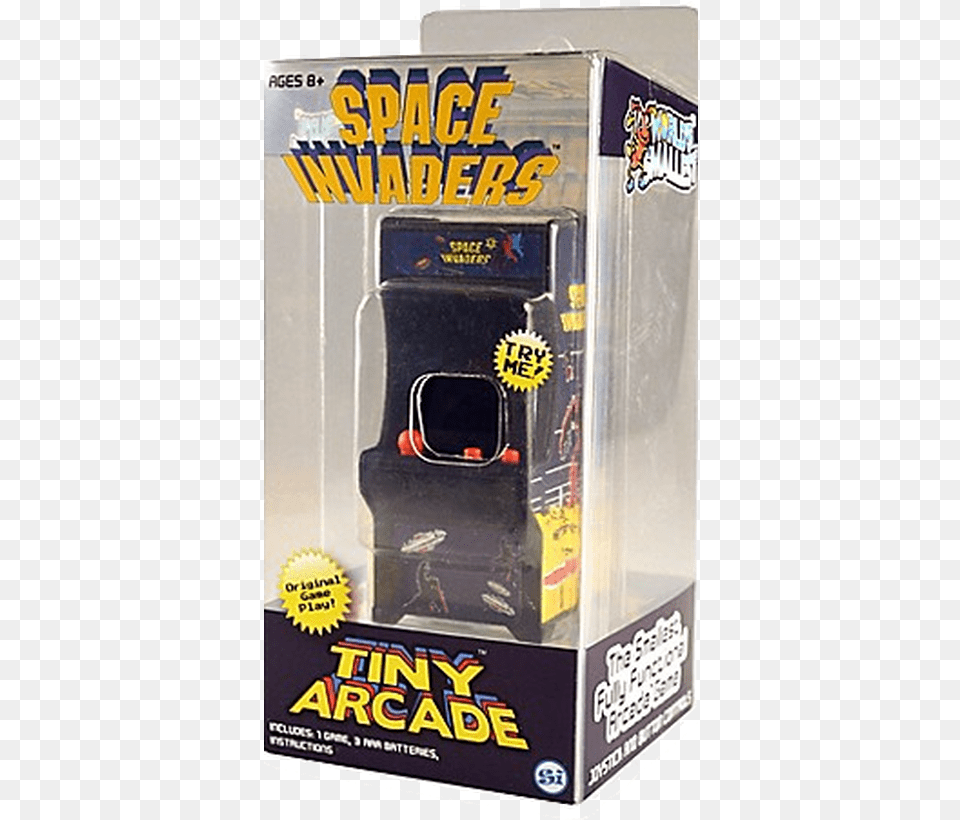 Tiny Arcade Space Invaders Classic Arcade Video Game, Arcade Game Machine Free Png