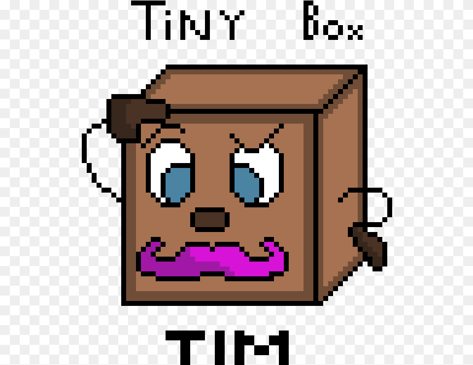Tiny Box Tim Pixel Art Free Transparent Png