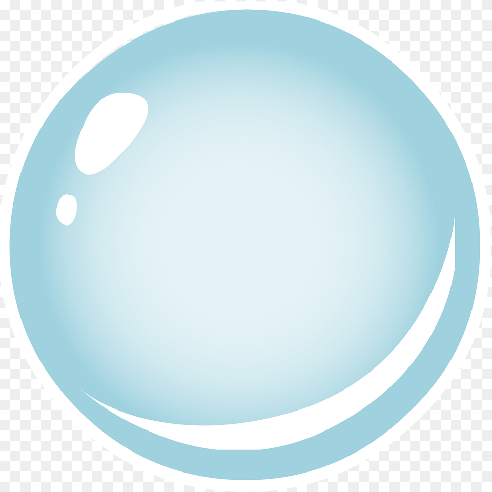 Tiny Bubble Clipart, Sphere, Plate Free Png