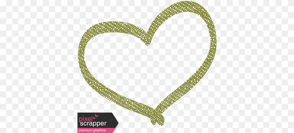 Tiny But Mighty Textured Green Heart Graphic By Janet 4 Petals Flower Template, Knot Free Png