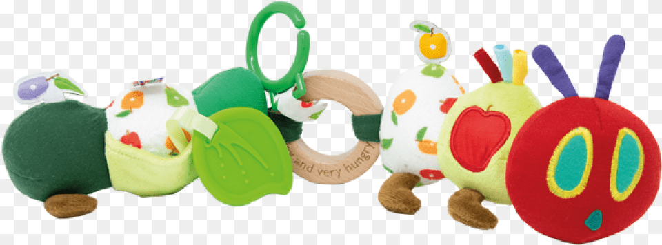 Tiny Caterpillar The Very Hungry Caterpillar, Plush, Toy, Rattle Png