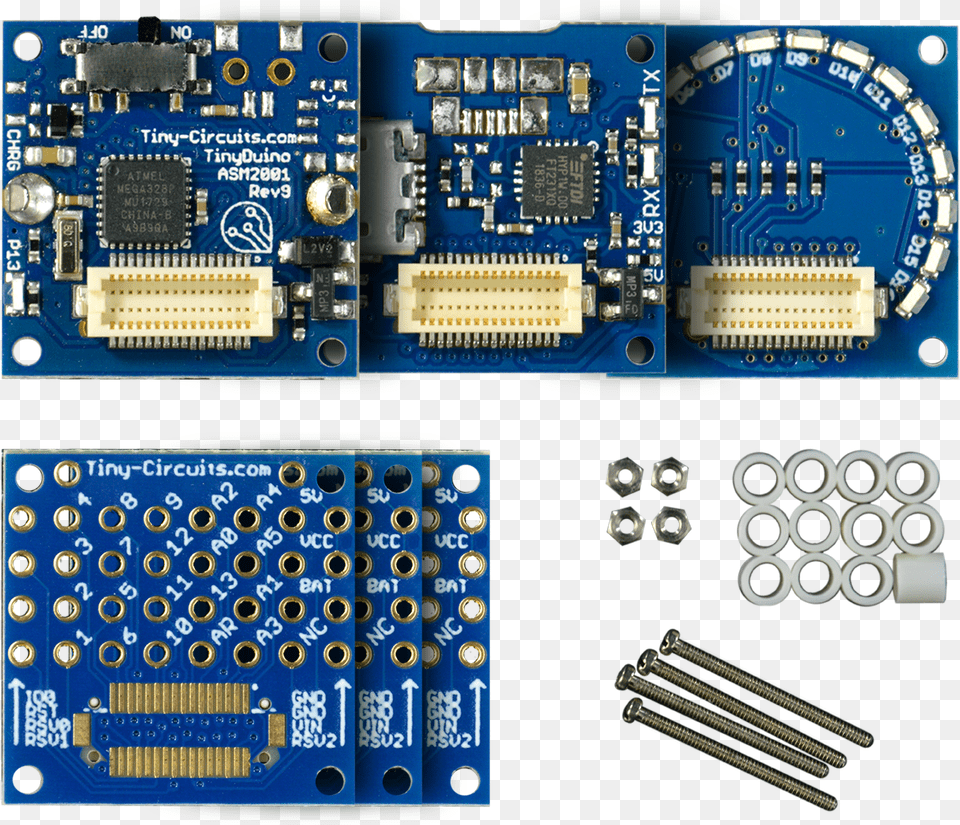 Tiny Circuits Tinyduino Basic Kit, Computer Hardware, Electronics, Hardware, Printed Circuit Board Free Png