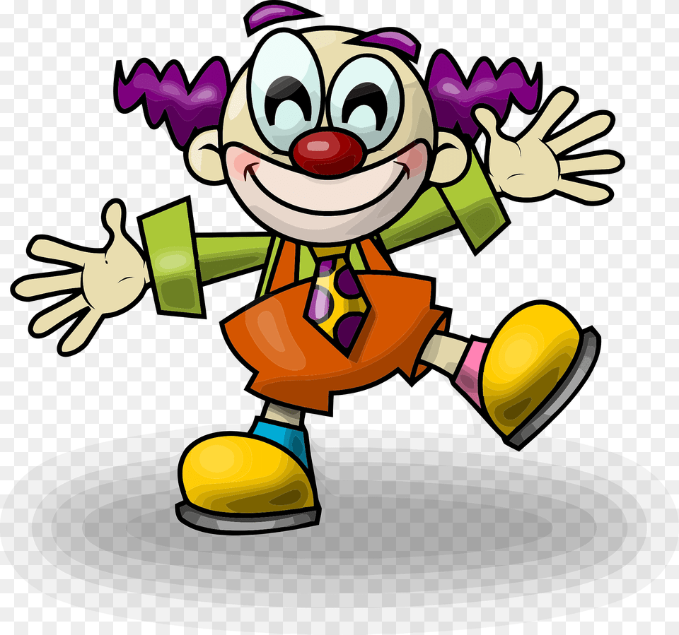 Tiny Clown Clipart, Performer, Person, Bulldozer, Machine Png Image