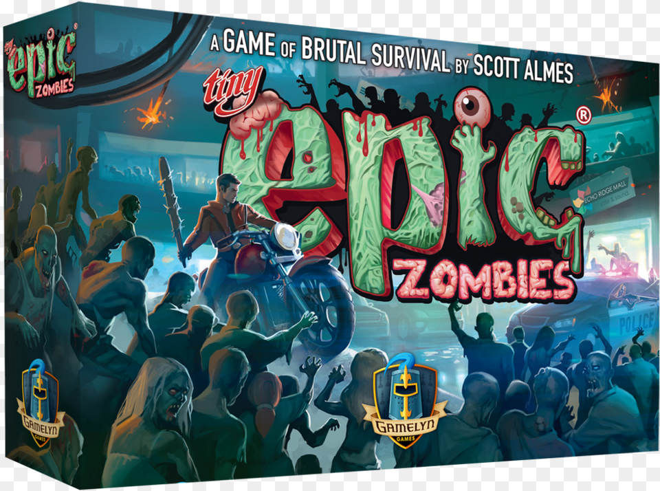 Tiny Epic Zombies Box, Adult, Person, Man, Male Png Image