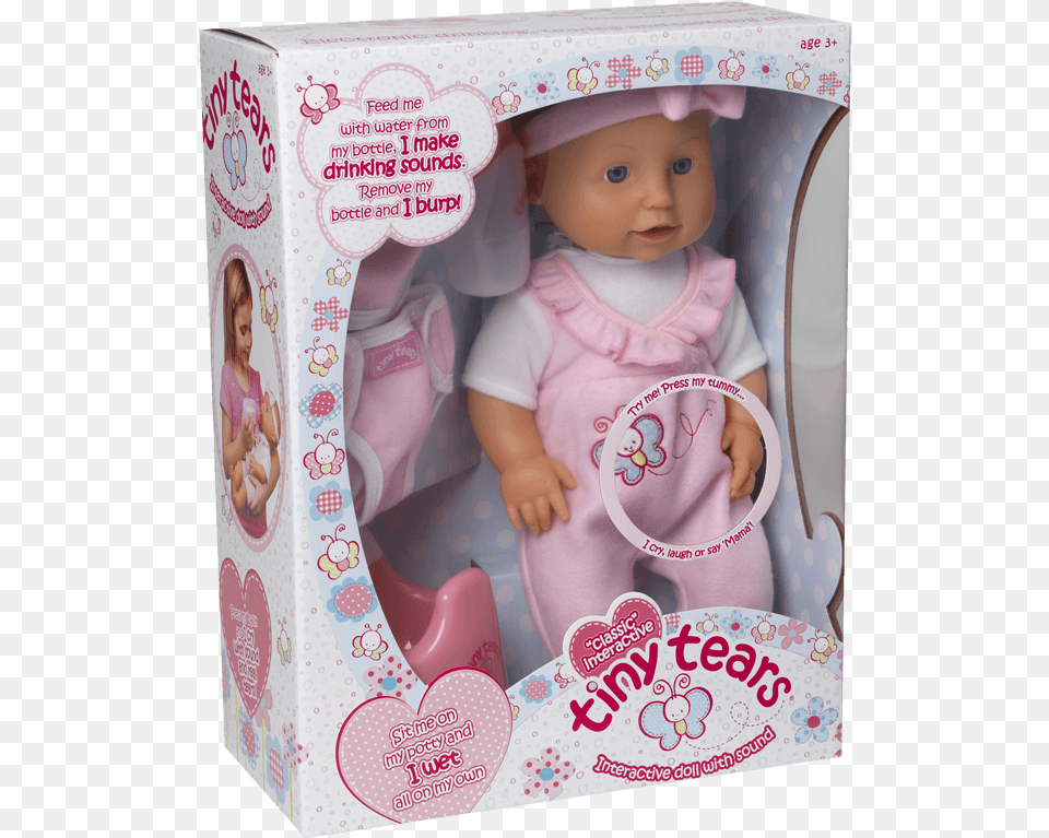Tiny Tears Dolls, Toy, Doll, Person, Baby Free Png