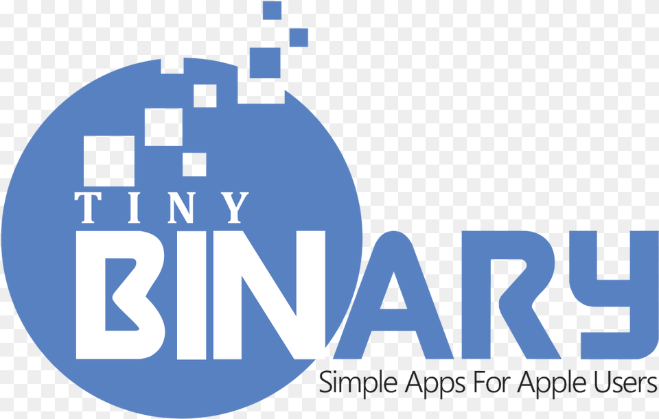 Tinybinary Simple Apps For Apple Users Graphic Design, Logo, City, Text, Disk Free Transparent Png