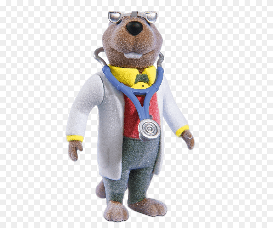 Tip The Mouse Character Doctor Figurine, Plush, Toy, Animal, Bear Png Image