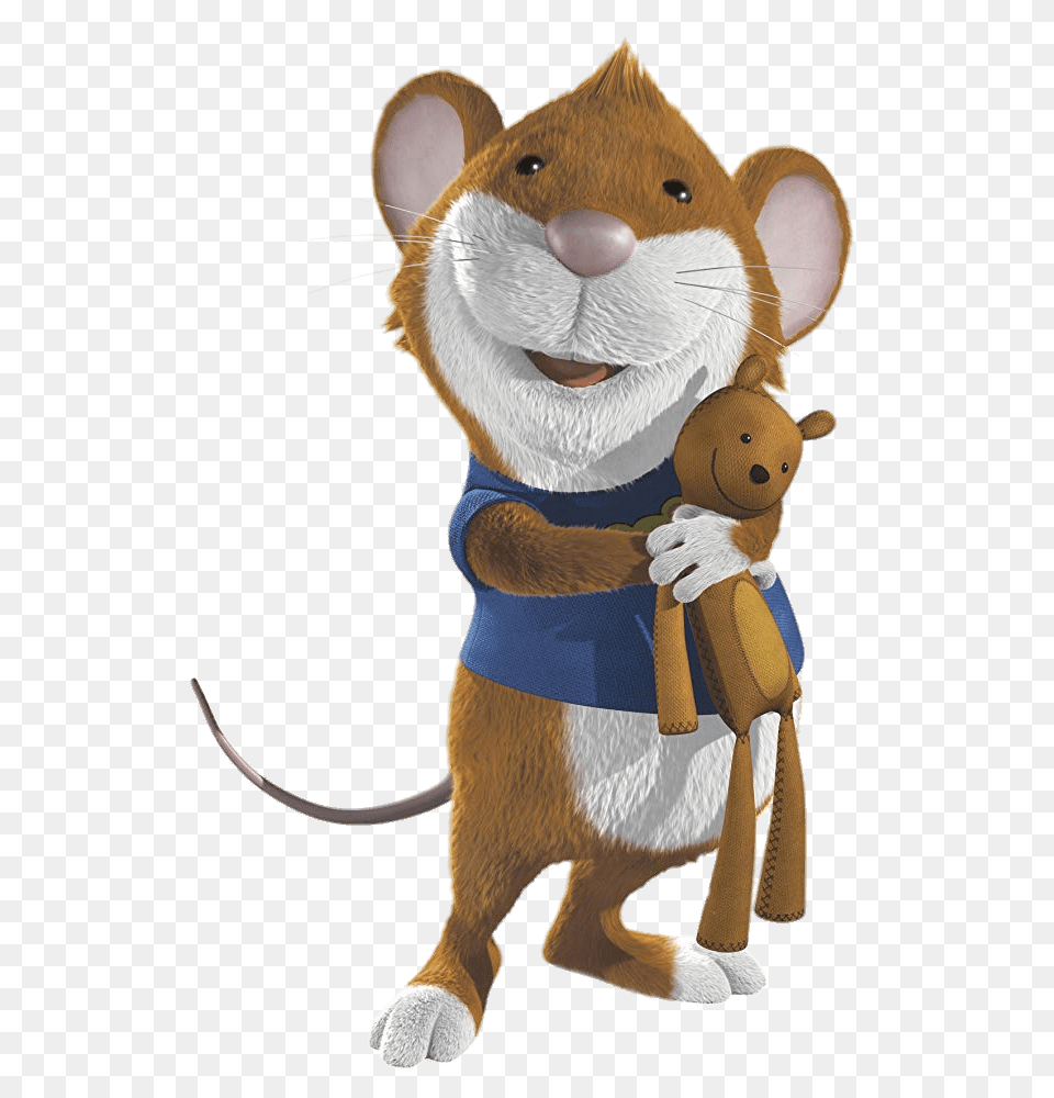 Tip The Mouse Holding Teddybear, Toy, Cartoon, Plush Free Transparent Png