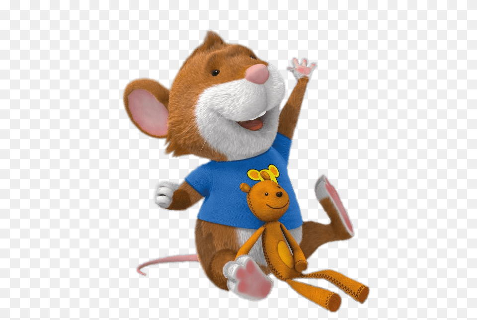 Tip The Mouse Waving, Plush, Toy Free Transparent Png