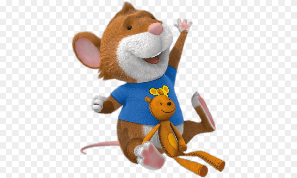 Tip The Mouse Waving Dessin De Tip La Souris, Plush, Toy, Teddy Bear Free Png Download