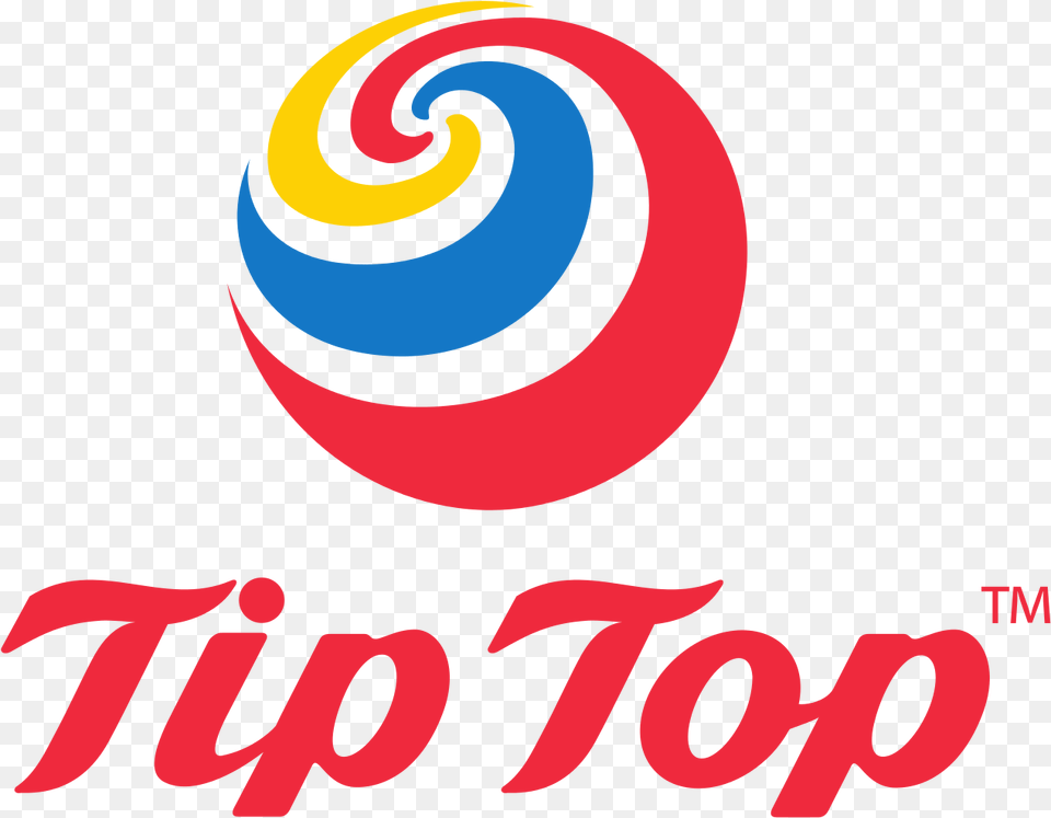 Tip Top Icecream Logo Tip Top Ice Cream Logo, Spiral Free Transparent Png