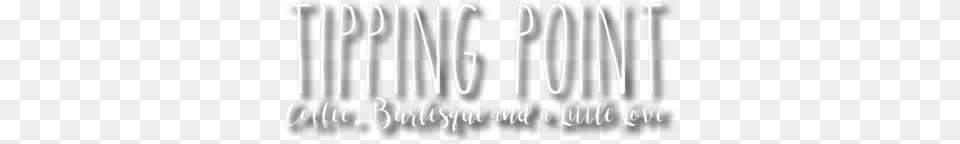 Tipping Point Text Calligraphy Free Png
