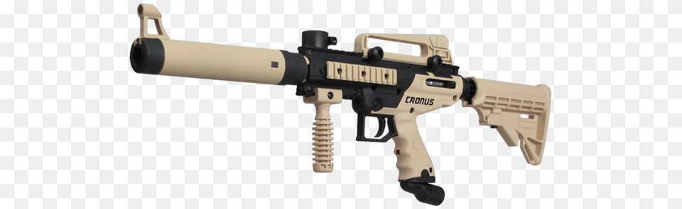 Tippmann Cronus Tactical Paintball Gun Cronus Paintball, Firearm, Machine Gun, Rifle, Weapon Free Png Download