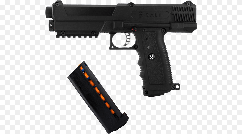 Tippmann Tipx Trufeed Deluxe Pistol Kit Pepper Spray Gun, Firearm, Handgun, Weapon Free Transparent Png