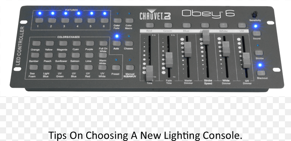 Tips On Choosing A New Lighting Console Chauvet Dj Dmx Controller, Computer, Computer Hardware, Computer Keyboard, Electronics Png Image