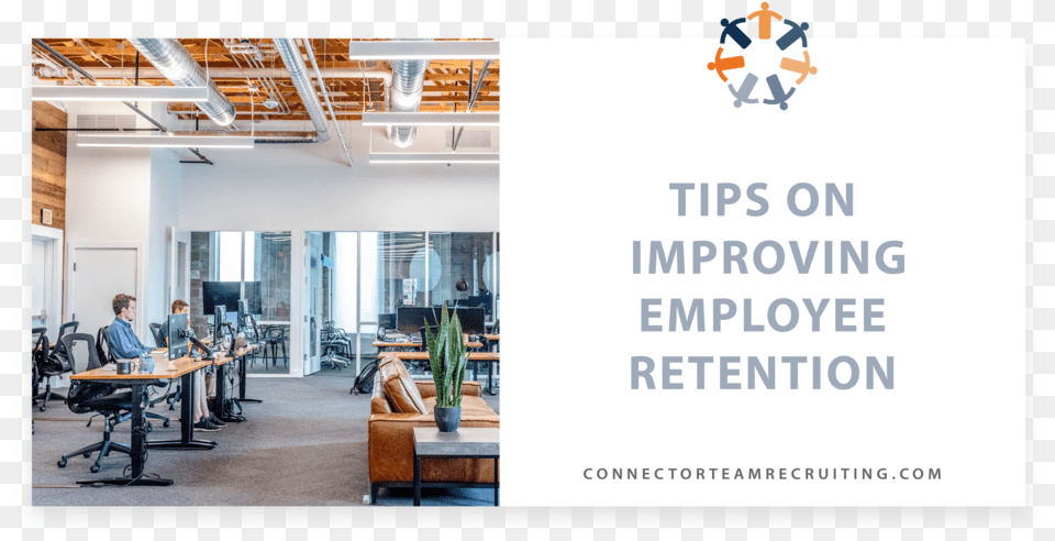 Tips On Improving Employee Retention Coworking Office, Furniture, People, Person, Table Free Transparent Png