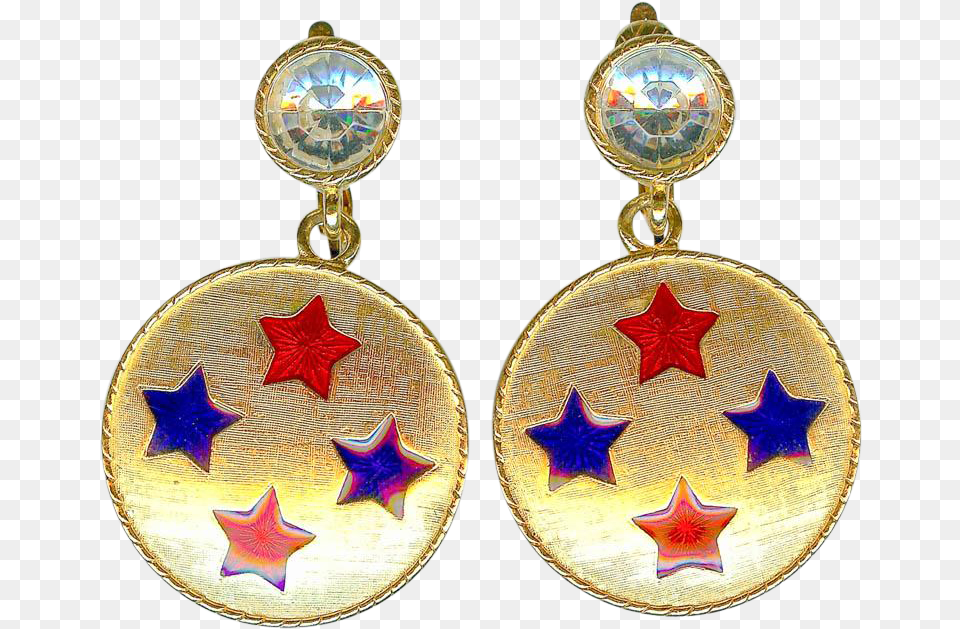 Tira De Estrellas Doradas, Accessories, Earring, Jewelry, Gold Png