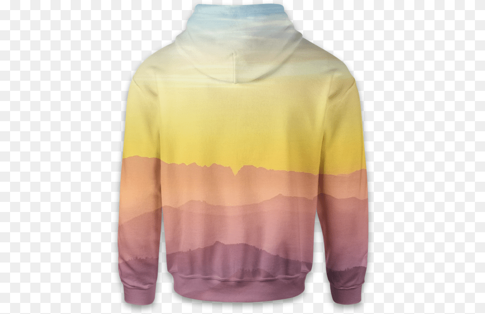 Tirad Sunset Hoodie Sweater, Clothing, Knitwear, Shirt, Sweatshirt Png