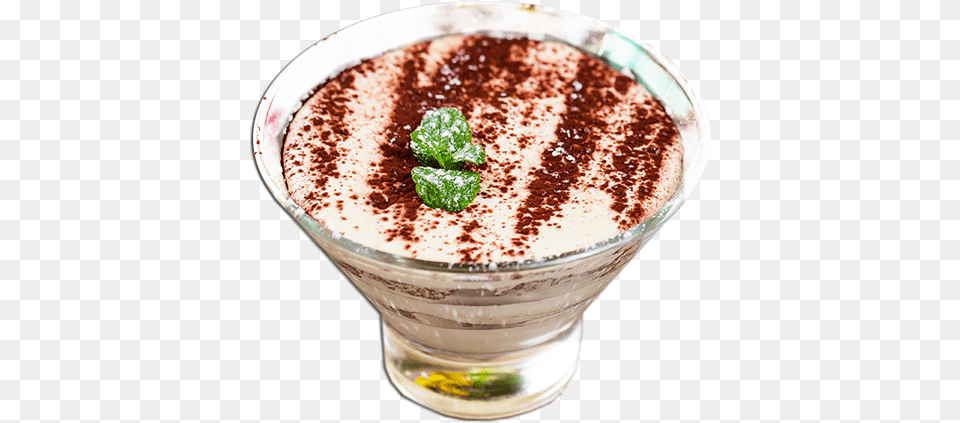 Tiramisu Ice Cream, Dessert, Food, Herbs, Mint Free Png Download