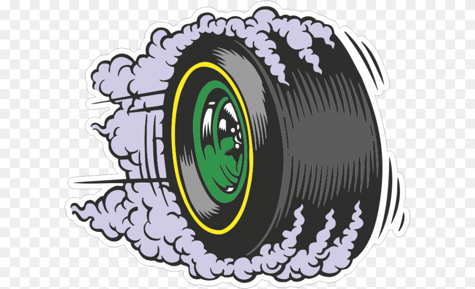 Tire Burnout Burnout Tire, Wheel, Machine, Vehicle, Transportation Png