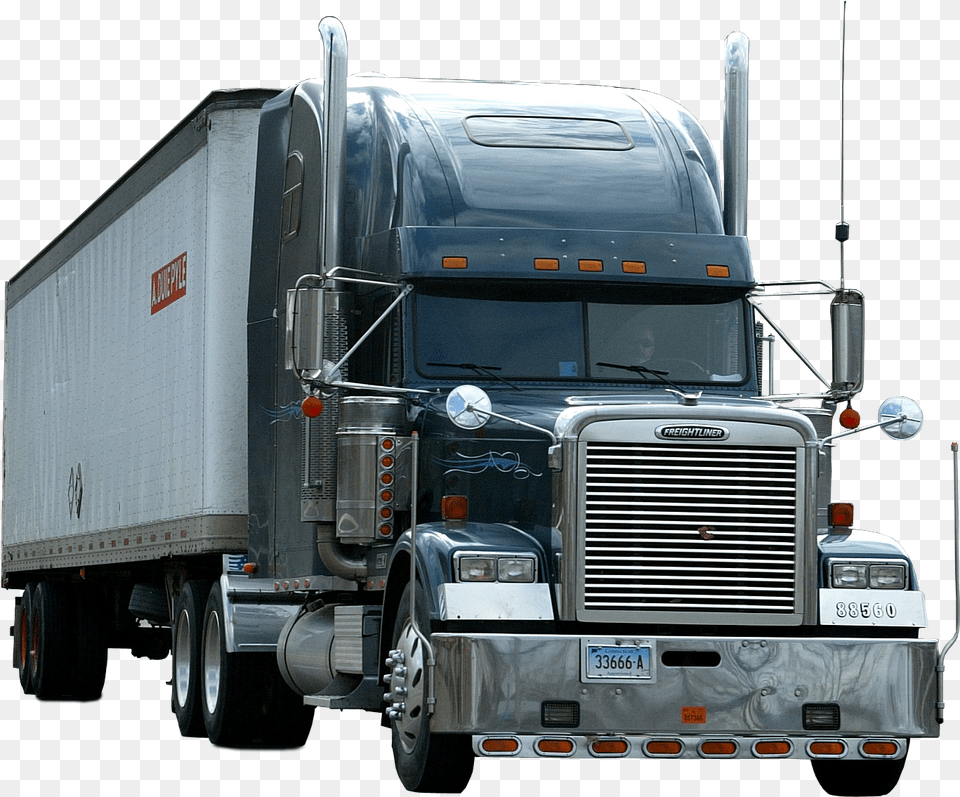 Tire Car Semi Trailer Truck Truck Driver Background Trucks, Trailer Truck, Vehicle, Transportation, Bumper Free Transparent Png