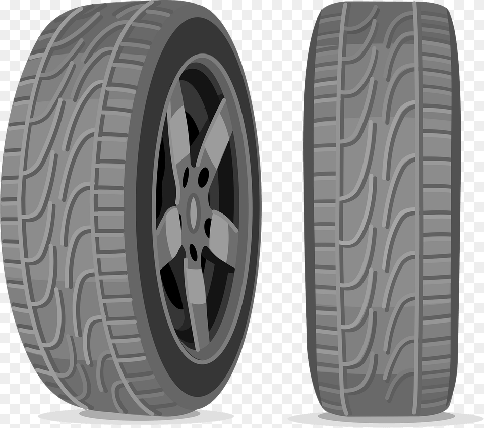 Tire Clipart, Alloy Wheel, Vehicle, Transportation, Spoke Free Png