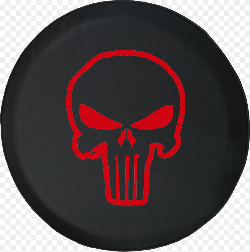 Tire Cover Pro Punisher Skull Shadow Edition Offroad Jeep Rv, Plate, Symbol, Emblem, Toy Free Transparent Png