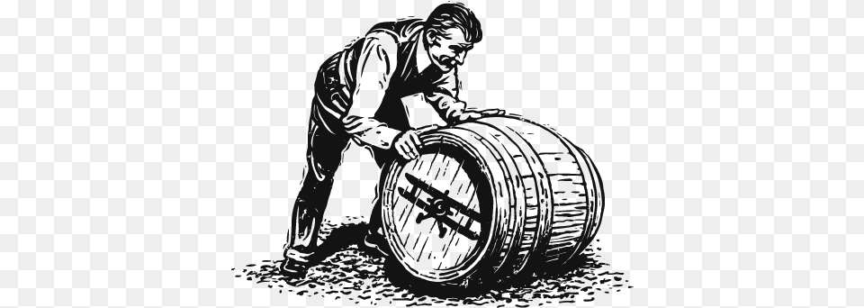 Tire Drawing Smoking Barrel Roll No 4 Hammerhead Hangar 24 Brewery, Adult, Male, Man, Person Png