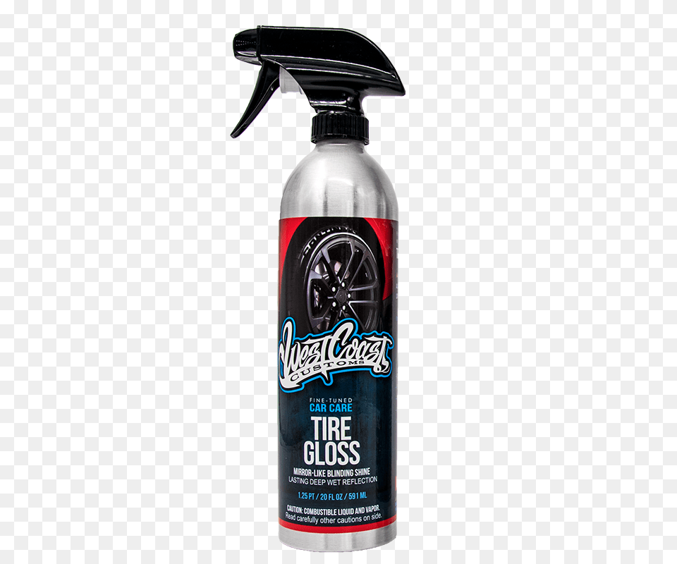 Tire Gloss, Tin, Can, Spray Can, Bottle Png Image