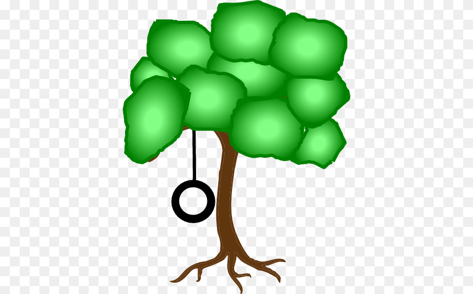 Tire Swing Clip Art, Green, Plant, Potted Plant, Tree Png Image