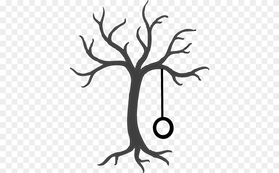 Tire Swing Clipart Tree Drawing Tree With A Tire Swing, Animal, Kangaroo, Mammal Png Image