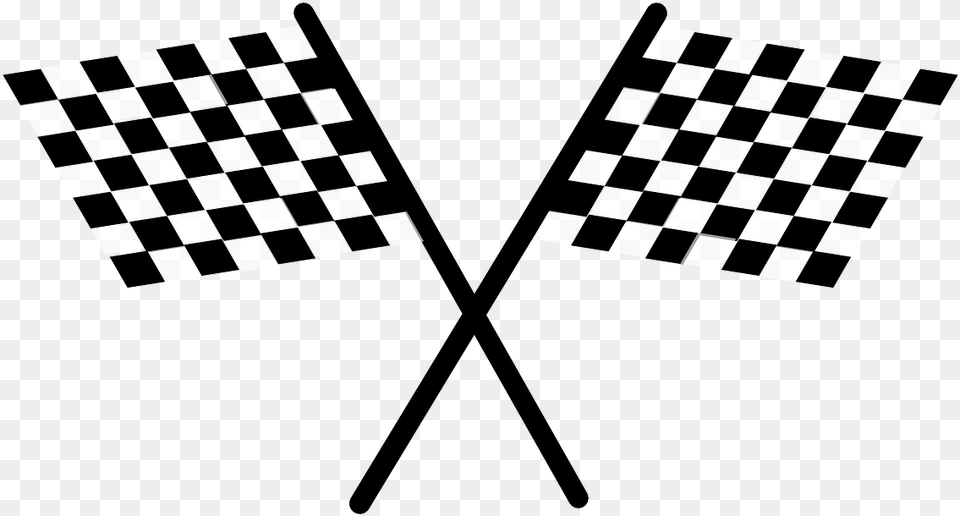 Tire Track Checkered Flag No Background, Chess, Game Png Image