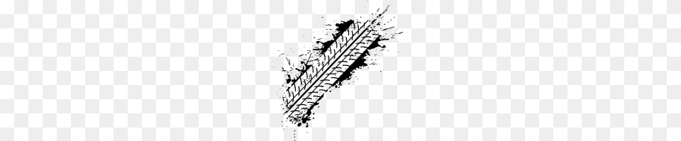 Tire Track Impression, Gray Free Transparent Png