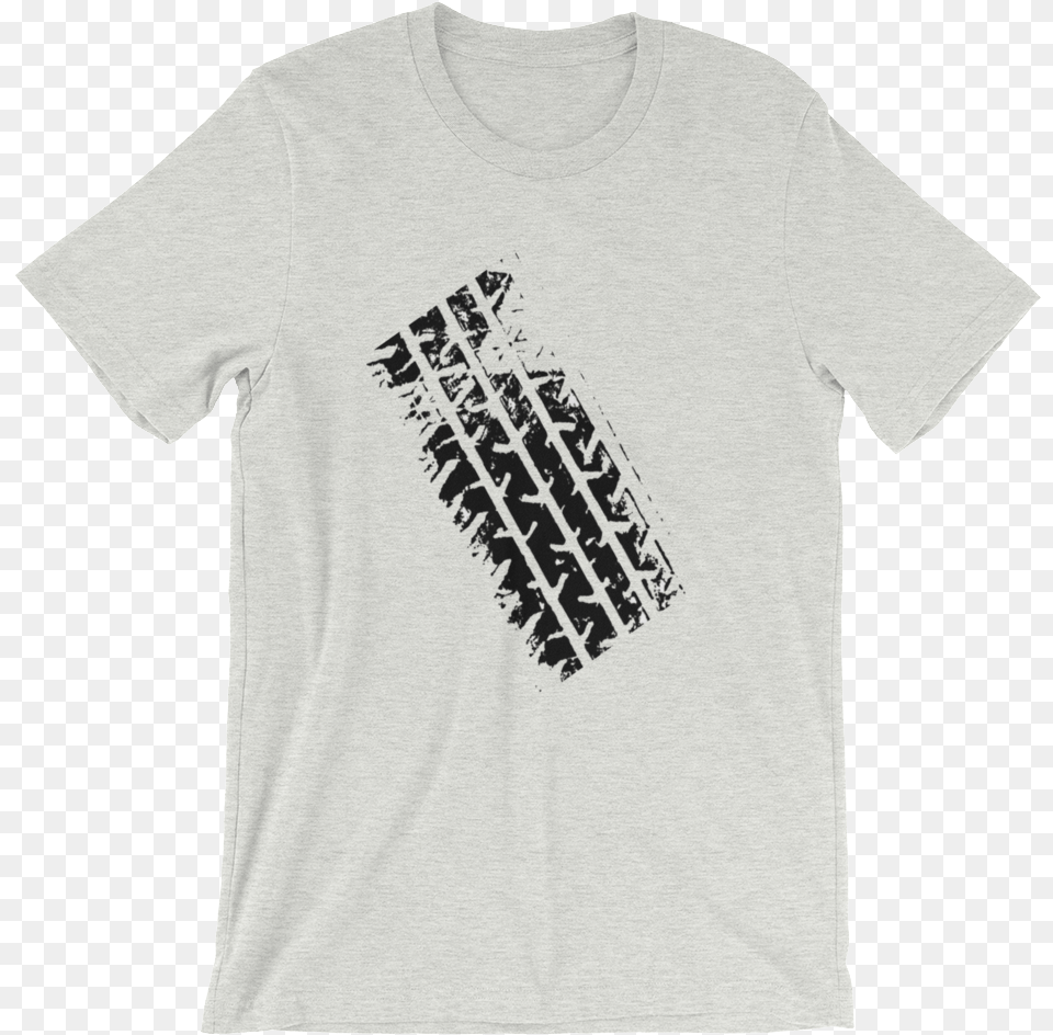 Tire Track T Shirt From The Grand Tour Grey Shirt, Clothing, T-shirt Free Png