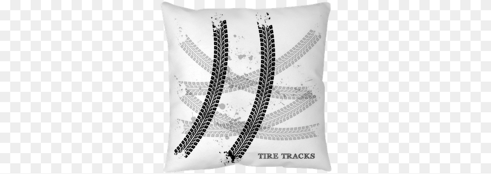 Tire Tracks Floor Pillow U2022 Pixers We Live To Change Car, Cushion, Home Decor Free Png Download