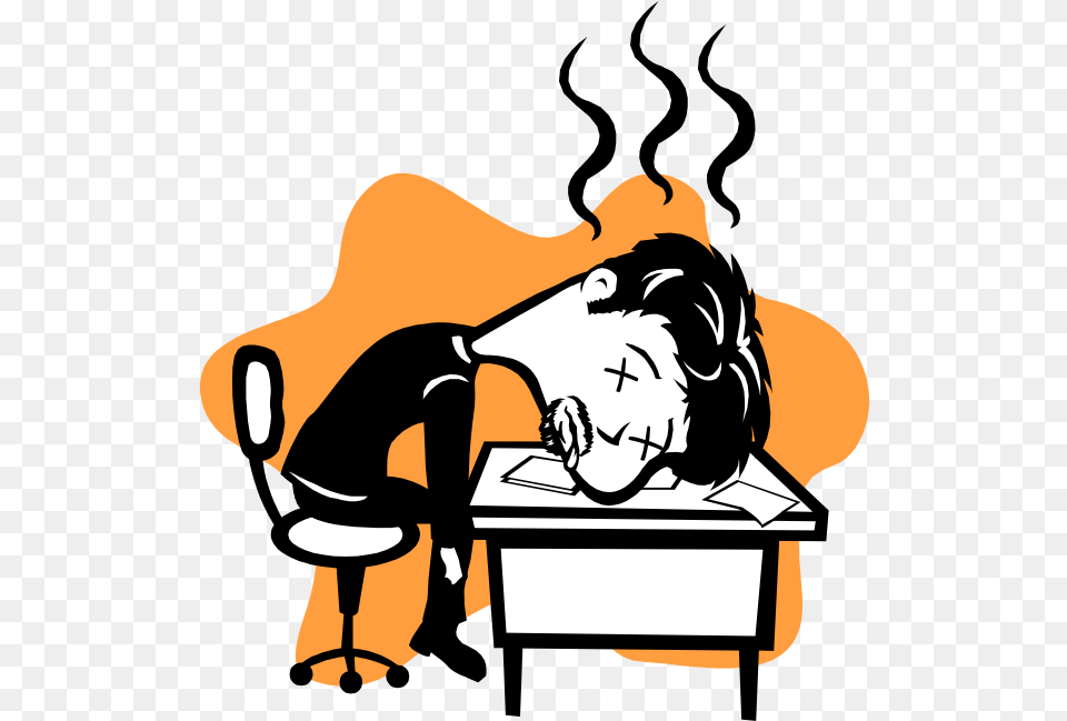 Tired Clipart Sensation Autistic Burnout, Person, Sleeping, Stencil, Clothing Free Png