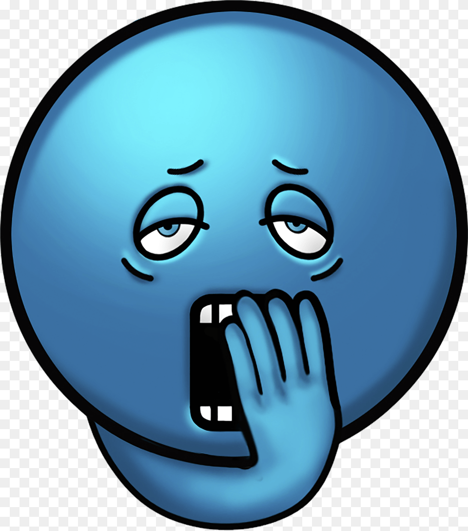 Tired Emoji Icon Source Blue Emoji Tired Face, Photography, Baby, Person, Head Free Transparent Png