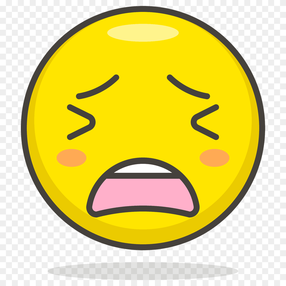 Tired Face Emoji Clipart, Egg, Food Free Transparent Png