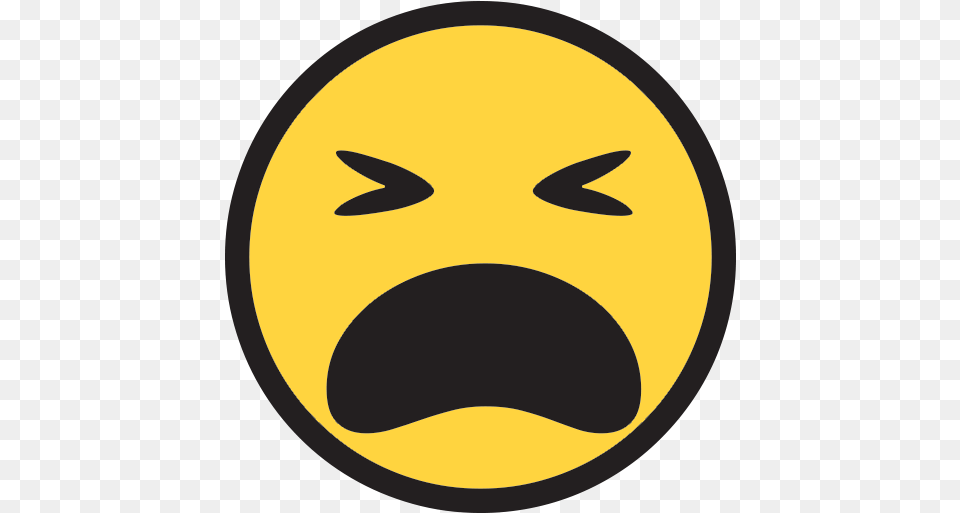 Tired Face Emoji For Facebook Email Emoji Tired Of, Head, Person, Logo Free Png