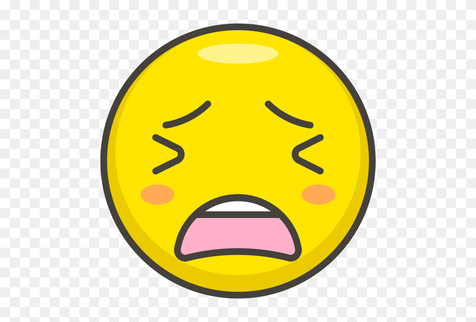 Tired Face Emoji Emoji, Head, Person, Food, Egg Free Transparent Png