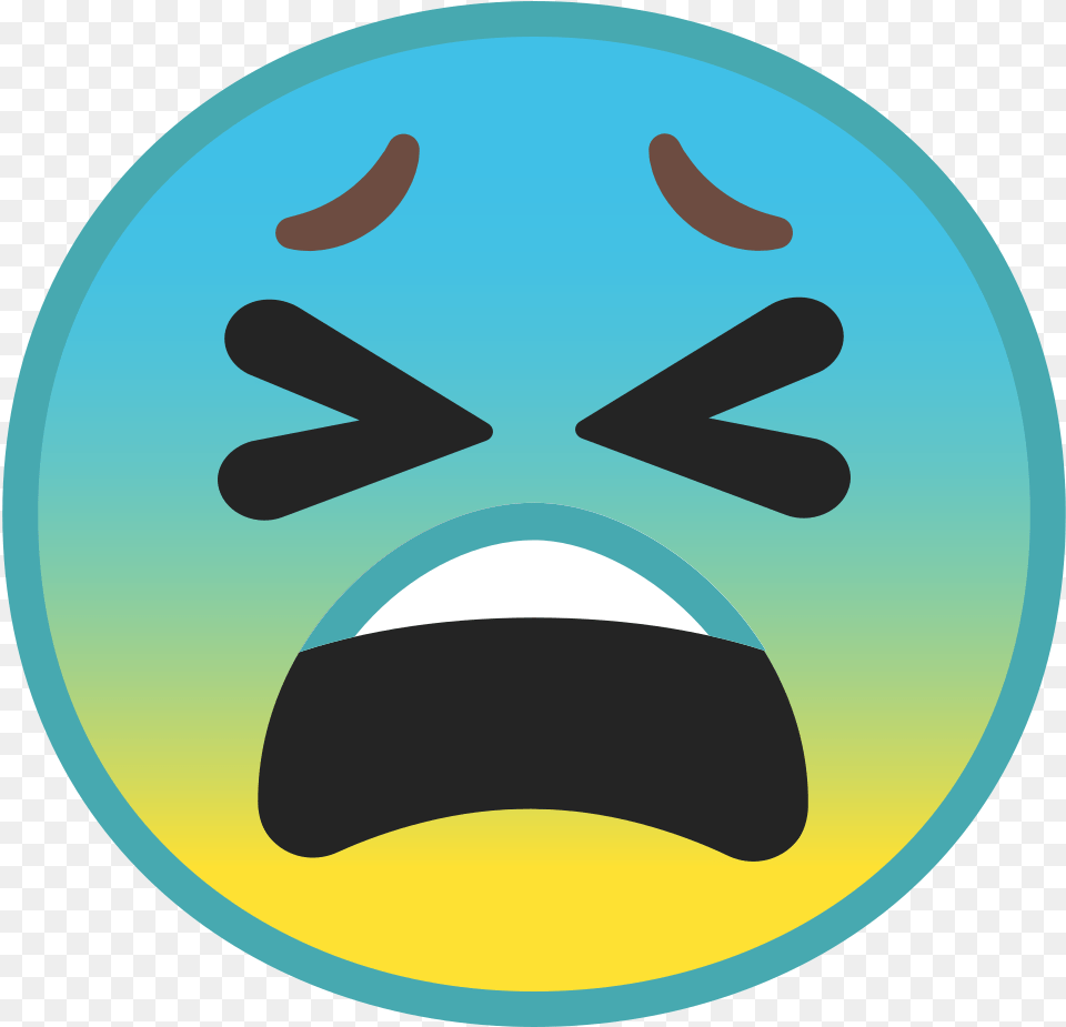 Tired Face Icon Emoji Vomito, Badge, Logo, Symbol, Sticker Free Transparent Png
