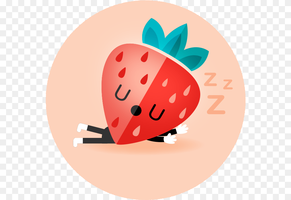 Tired Strawberry, Berry, Food, Fruit, Plant Free Transparent Png