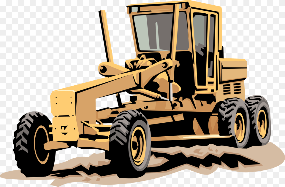 Tires Clipart Heavy Equipment, Machine, Bulldozer Free Png Download