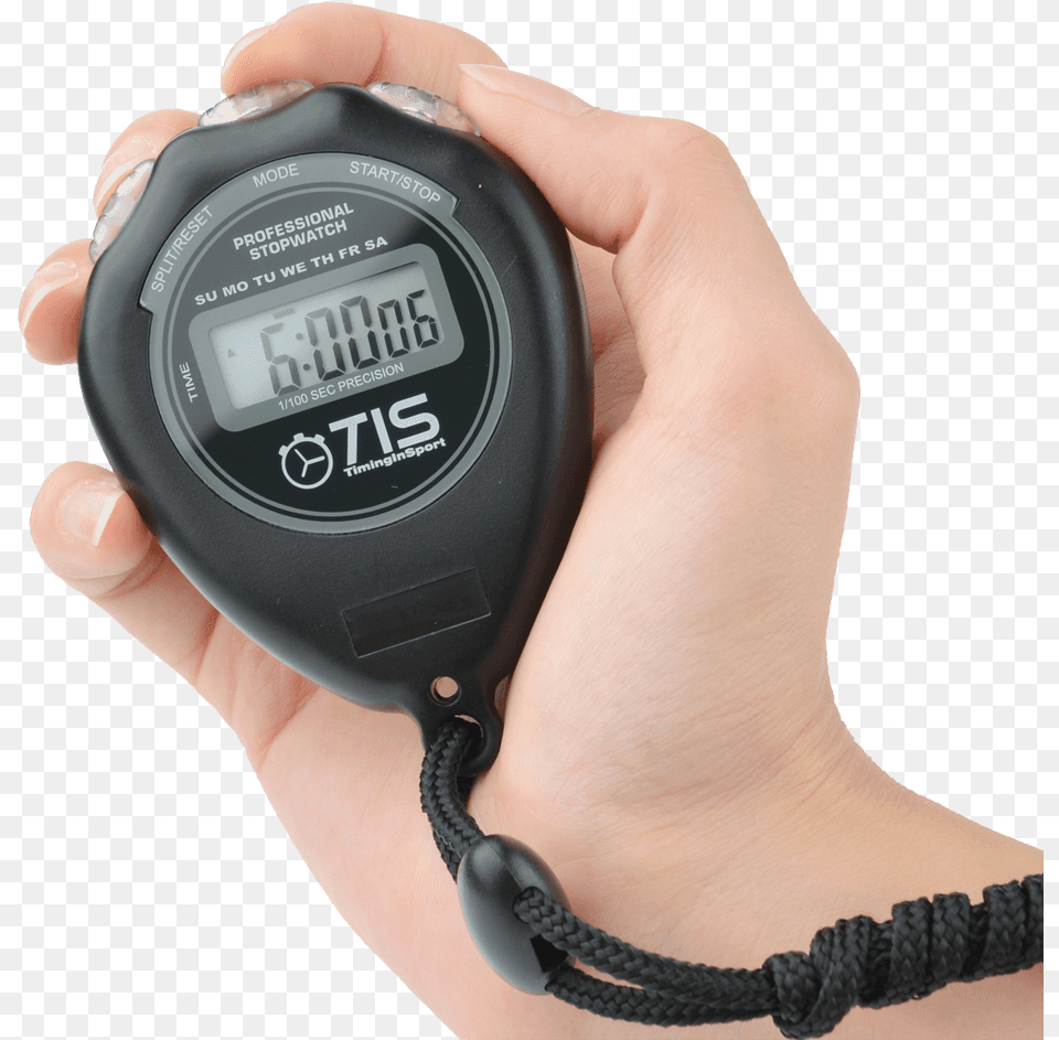 Tis Pro 018 Stopwatch Stop Watch In Hand Free Png