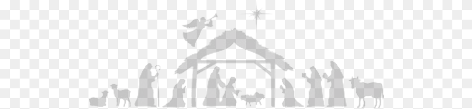 Tis The Season Christmas Shoppe Ohiou0027s Largest Year U0027round Nativity Silhouette, Person, Cross, Symbol, Sport Free Transparent Png