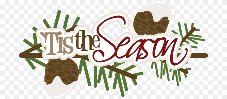 Tis The Season Transparent Background, Plant, Tree, Cream, Dessert Png