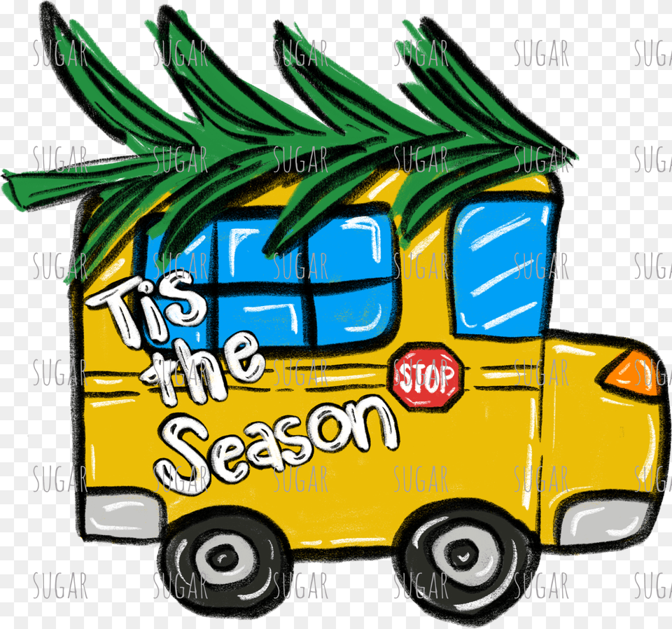 Tis The Season Truck, Car, Transportation, Vehicle, Bus Free Png