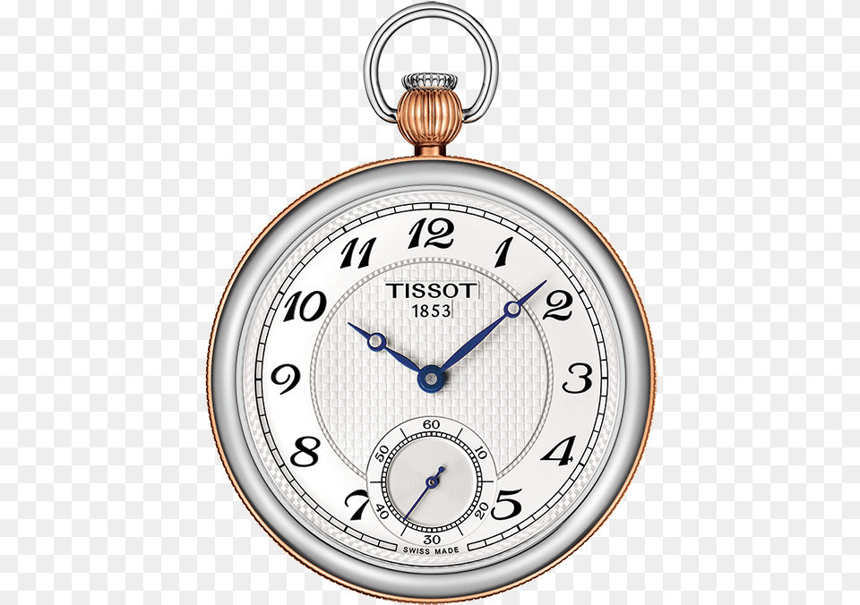 Tissot Bridgeport Lepine Mechanical Watch With Silver Modern Mechanical Pocket Watches, Wristwatch, Arm, Body Part, Person Png