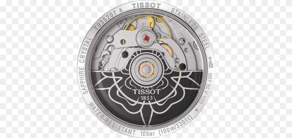 Tissot Couturier Powermatic 80 Lady Tissot Women39s Swiss Automatic Couturier Powermatic, Coil, Machine, Rotor, Spiral Free Transparent Png
